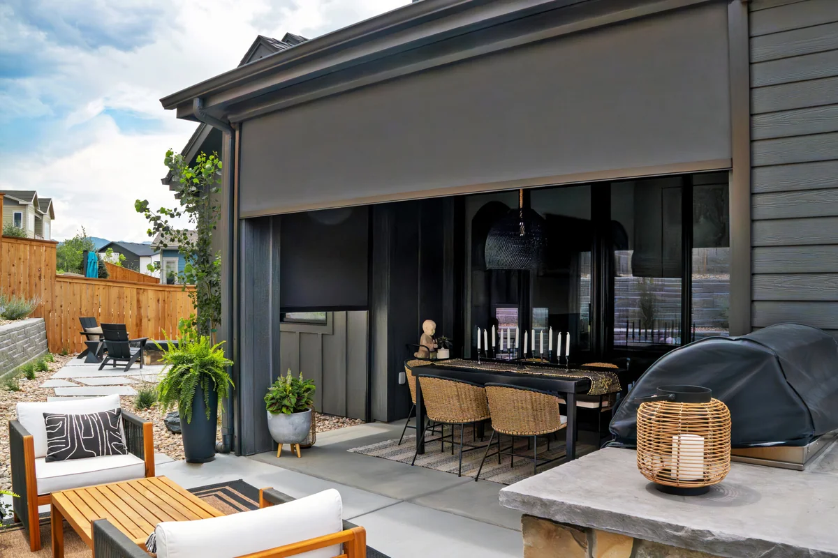 Privacy and Insect Screen Options example