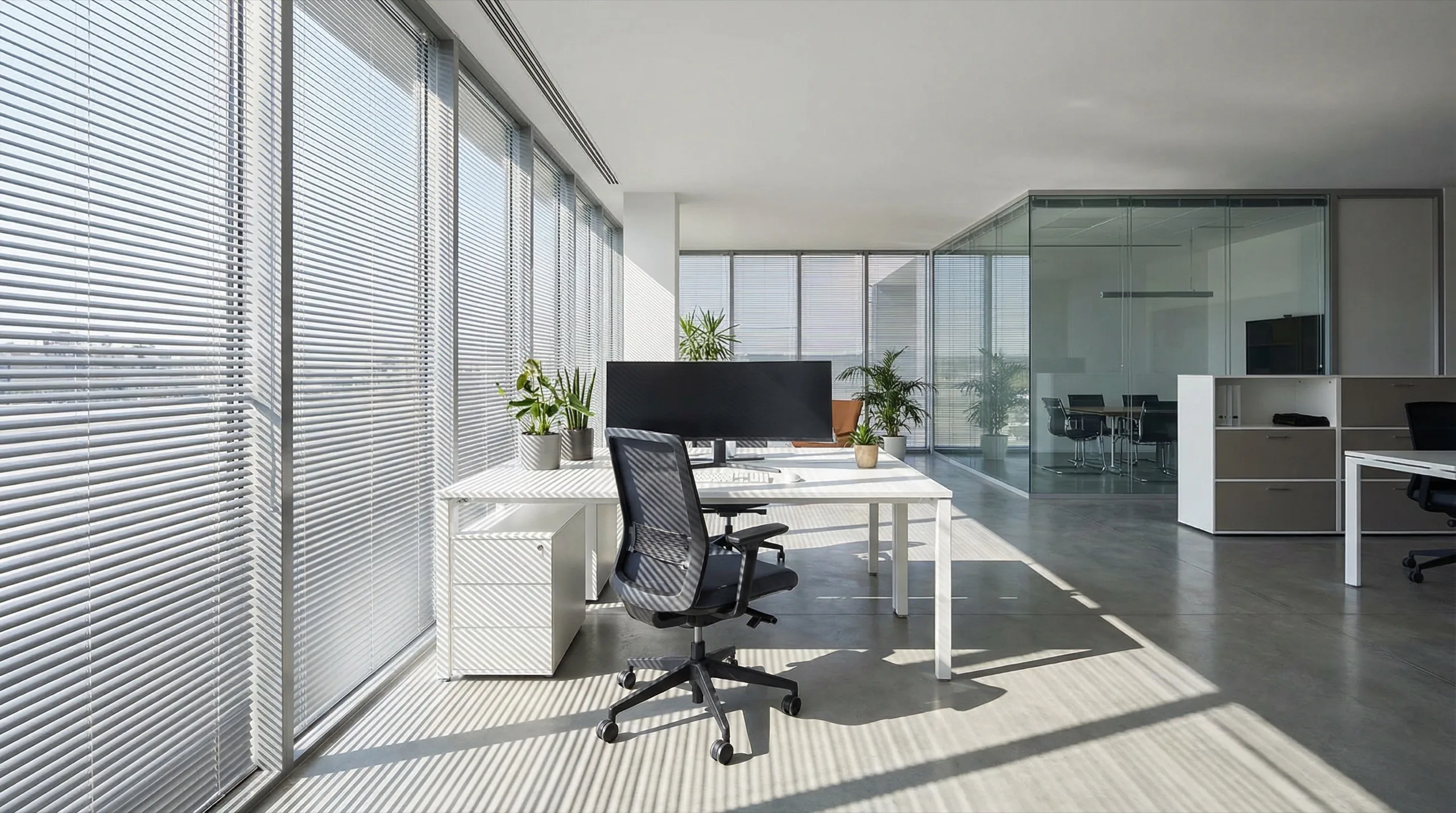 Aluminum Blinds example
