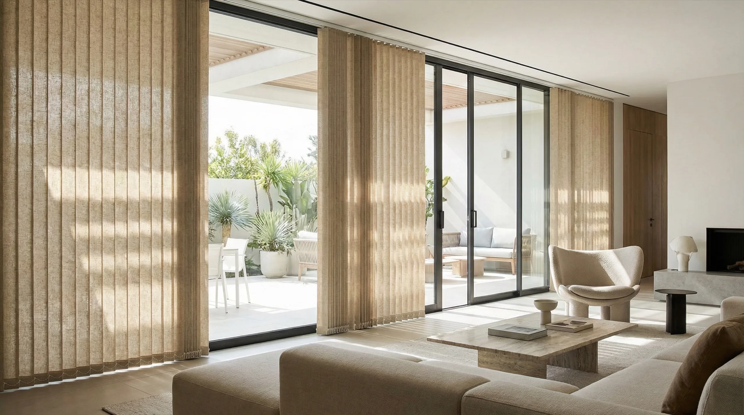 Vertical Blinds example